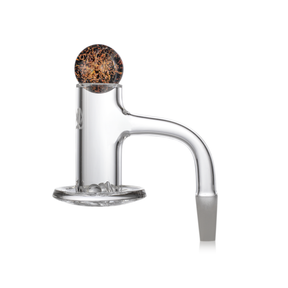 MJ Arsenal Quartz Terp Blender for Dab Rigs - Clear Side View on White Background