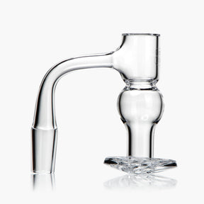 PILOTDIARY Blender Terp Slurper Banger - Clear Glass, Side View