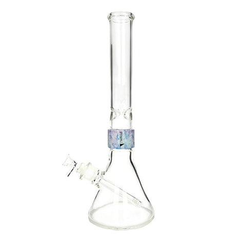 Prism CLEAR TALL BEAKER SINGLE STACK with Tie Dye Detail - Front View