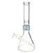 Prism CLEAR STANDARD BEAKER SINGLE STACK with Tie Dye detail - Front View
