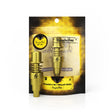 Honeybee Herb Titanium 6-in-1 Skillet E-Nail Dab Nail in Gold, 16mm, front view on branded packaging