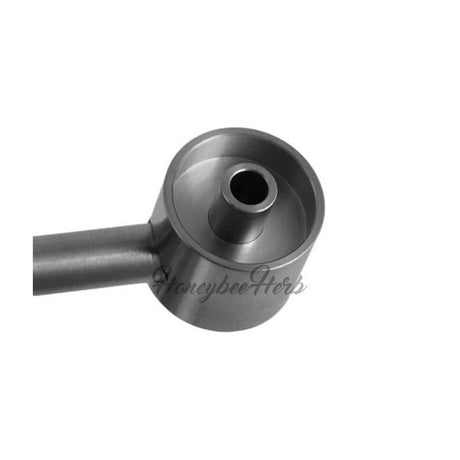 Honeybee Herb Titanium 6 in 1 Sidecar Dab Nail for E-Rigs, close-up top view on white background