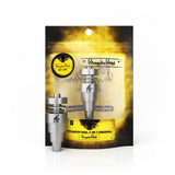 Honeybee Herb Titanium 6 in 1 Original Dab Nail for E-Rigs, Gold and Silver Variants