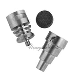 Honeybee Herb Titanium 6 in 1 Moon Rock Dab Nail, versatile joint sizes, for dab rigs