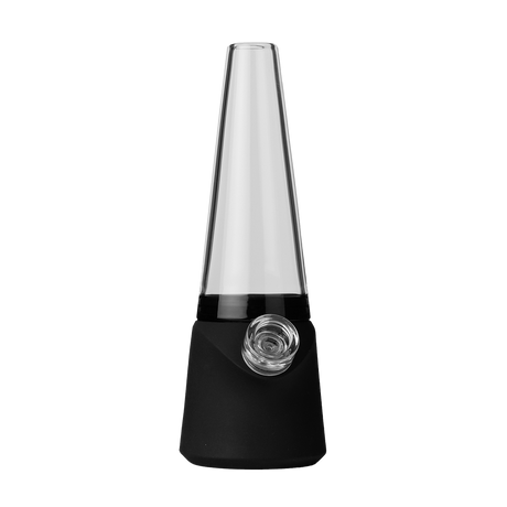 SOFTGLASS Portable Totem Bong with Non-Slip Silicone Base & Protective Case