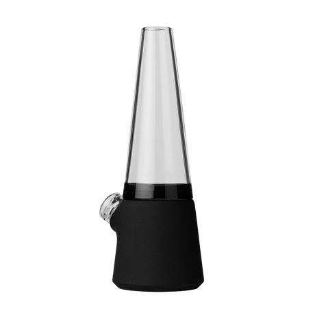 SOFTGLASS Totem Style Bong with Durable Silicone Base and Portable Case