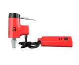 Tyson 2.0 x G Pen Hyer Vaporizer in red with power dock, side view, for precision heating