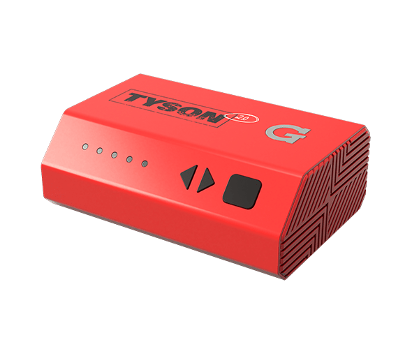 Tyson 2.0 x G Pen Hyer Battery in Red - Front View with LED Indicators