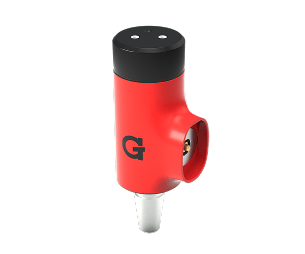 Tyson 2.0 x G Pen Hyer Vaporizer - Red, Compact Design, Angled Side View