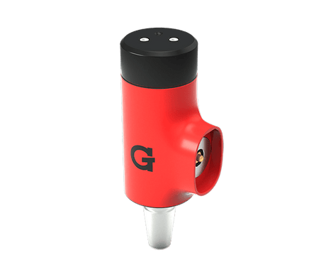Tyson 2.0 x G Pen Hyer Vaporizer - Red, Compact Design, Angled Side View
