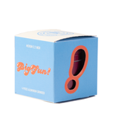 BigFun! 2.2" Medium Aluminum Grinder packaging, front view with product window