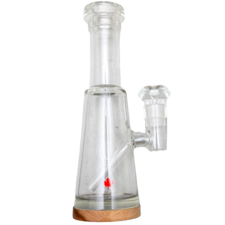 Polaris 8.5" Water Pipe by Canada Puffin with Maple Leaf Emblem - Front View