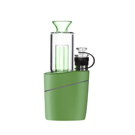 VLAB HALO Portable Vaporizer in Green - High-Capacity, Fast Heating, Front View