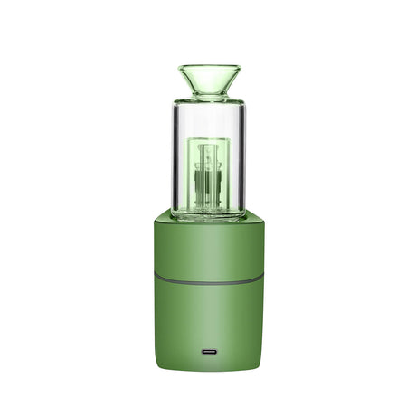 VLAB HALO Portable Vaporizer in Custom Green - Front View with Fast Heating Feature