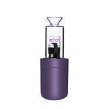 VLAB HALO Portable Vaporizer Kit in Purple - Compact E-Rig with Glass Attachment