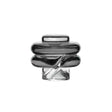 VLAB Black Opal-Embedded Spinning Carb Cap for Dab Rigs, Front View on White Background