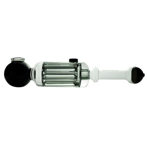 Freeze Pipe Steamroller with Glycerin Chamber - Top View on White Background