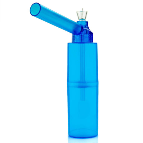 PILOT DIARY Portable Toppuff Water Bottle Pipe Kit in Blue - Front View