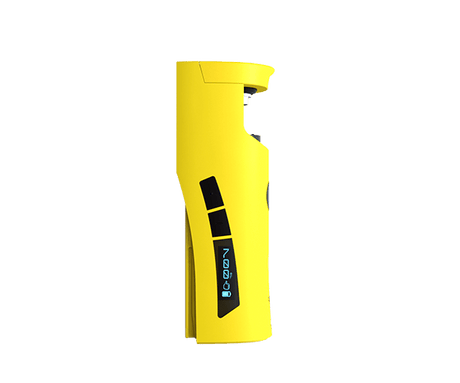 Lemonnade X G Pen Roam Portable E-Rig Vaporizer - Sleek Yellow Design, Side View