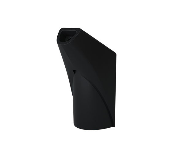 Lemonnade X G Pen Roam portable e-rig vaporizer, sleek black design, side view on white background