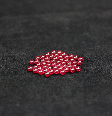 VLAB 3mm Ruby Terp Pearls for Enhanced Flavor, 10-Pack, Vortex Carb Cap Compatible