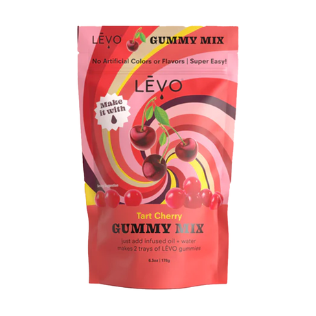 LEVO Oil Gummy Making Kit: Mix, Sour Sugar & Edible Glitter Bundle