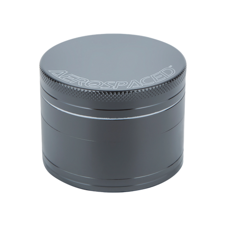 Aerospaced by Higher Standards 4-Piece Grinder in Black, 2.0", Compact Aluminum Design