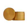 Aerospaced by Higher Standards - 4 Piece Aluminum Grinder, 2.5" Gold, Compact Design