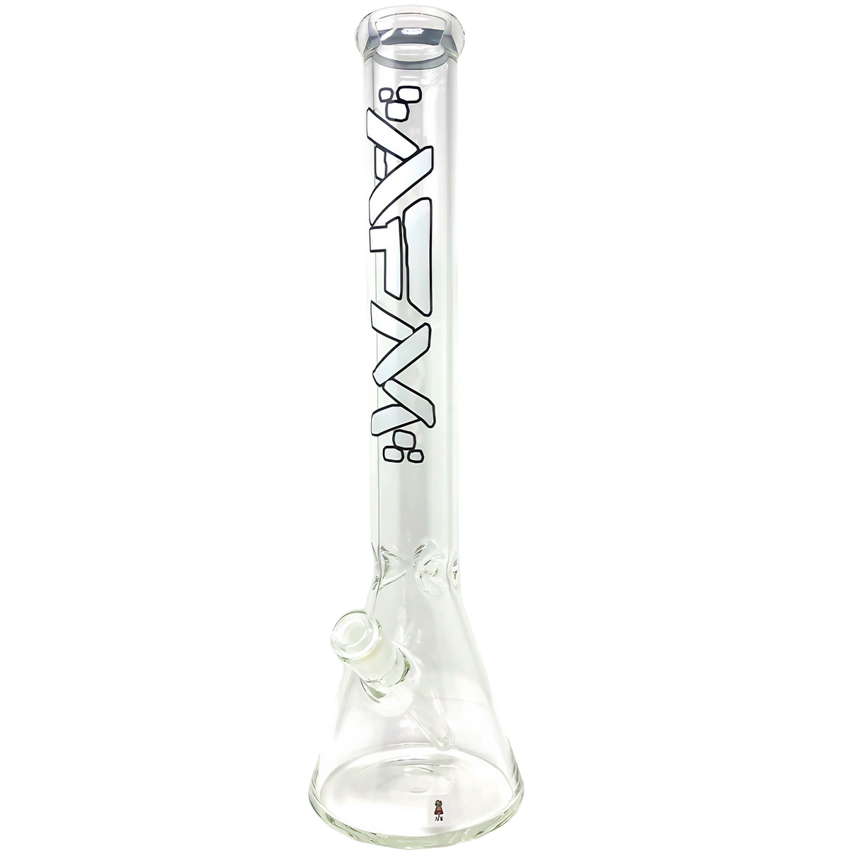 white AFM Glass - BEAKER 5MM 18'' CLASSIC