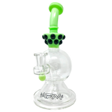 AFM Glass - The Crown Rig 9" with Showerhead Percolator - Front View
