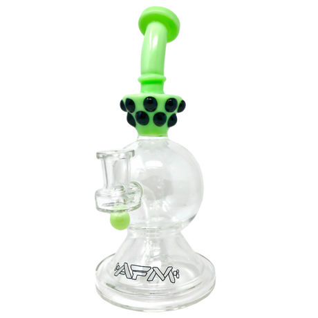 AFM Glass - The Crown Rig 9" with Showerhead Percolator - Front View