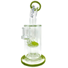AFM Glass - The Groovy 10 Arm Dab Rig in Assorted Colors with Hammer Head Percolator