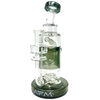 AFM Glass - The Power Incycler - 8.5" Dab Rig with Slit-Diffuser Percolator, Front View
