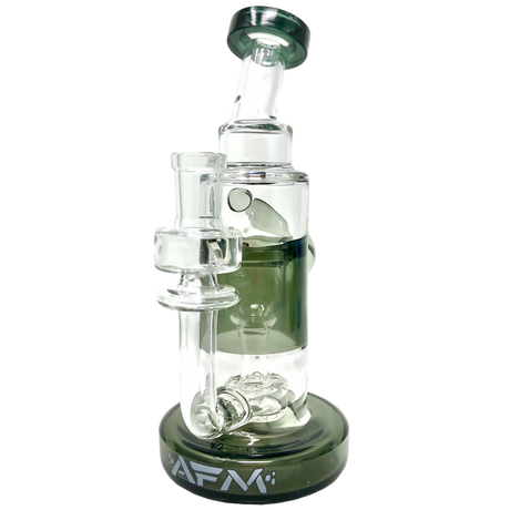 AFM Glass - The Power Incycler - 8.5" Dab Rig with Slit-Diffuser Percolator, Front View