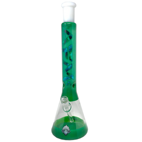 AFM Glass - The Quasar Beaker 18" - Leaf | Dank Geek
