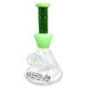 AFM Glass Trippy Mini Rig 6" Beaker Bong with 45 Degree Joint on Seamless White Background