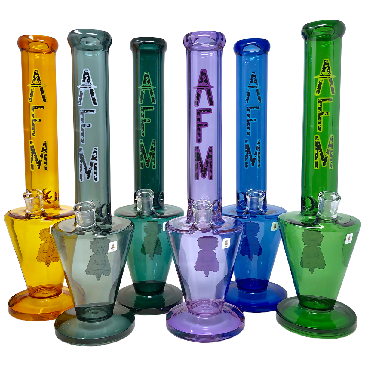AFM Glass - UPSIDEDOWN FULL COLOR BEAKER 18'' | Dank Geek