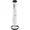 black AFM - Straight Tube w/ Double Matrix Perc 18''