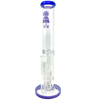 blue AFM - Straight Tube w/ Double Matrix Perc 18''