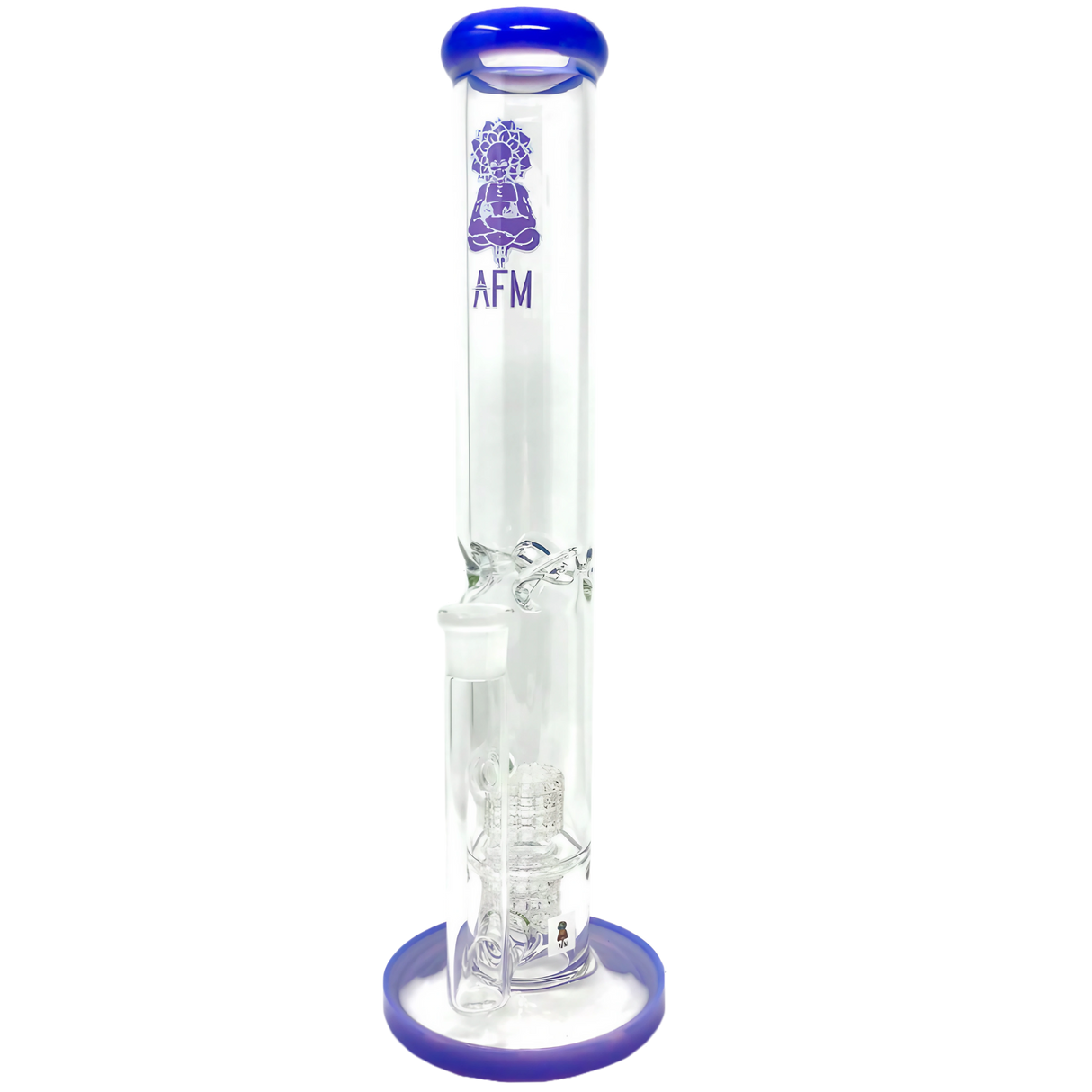 blue AFM - Straight Tube w/ Double Matrix Perc 18''