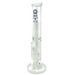 white AFM - Straight Tube w/ Double Matrix Perc 18''