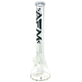 AFM The Beaker 5mm - 18" Borosilicate Glass Bong for Dry Herbs, Front View on White Background