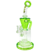 AFM The Drain Recycler Dab Rig, 10.5" with In-Line Percolator, Front View on White Background