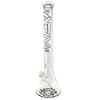 AFM The Flower Monkey 9mm Clear Beaker Bong, 18" Tall with Heavy Wall Glass