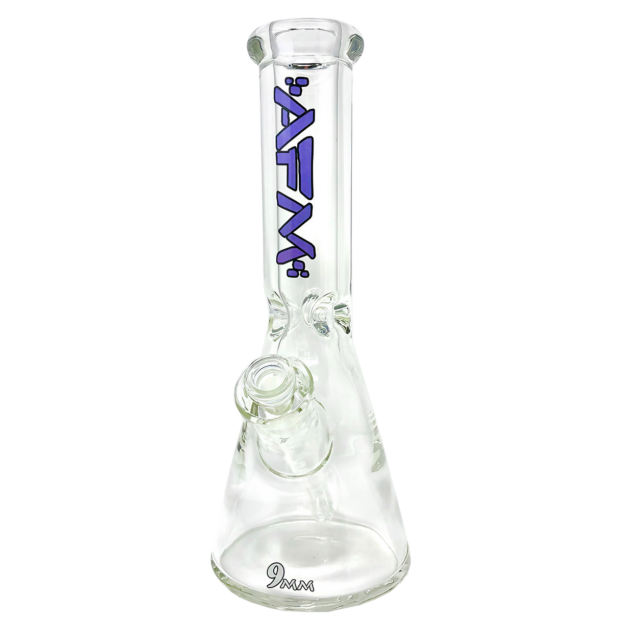 5 CLEAR mini BEAKER BONG with carb Tobacco Hookah Water Pipe