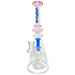 AFM The Overlook Rig in Pink - 10" Beaker Dab Rig with Direct Inject Joint - Front View