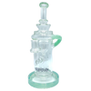 AFM The Power Station Recycler Dab Rig in Mint - 10" with Tree Percolator, Front View