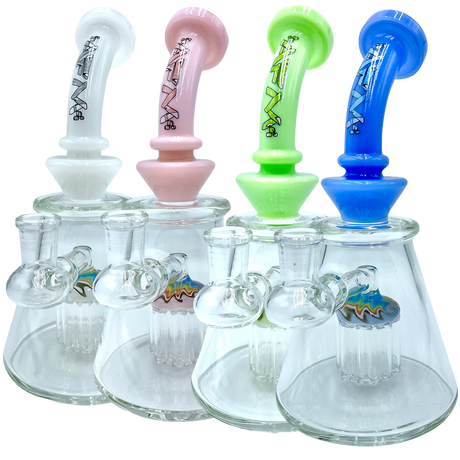 AFM The Reversal 8 Arm Rig Collection - 8" Dab Rigs with Percolators - Front View