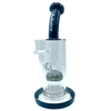 AFM The Reversal Arm Rig - 10" in Black with Percolator, Front View on Seamless White Background