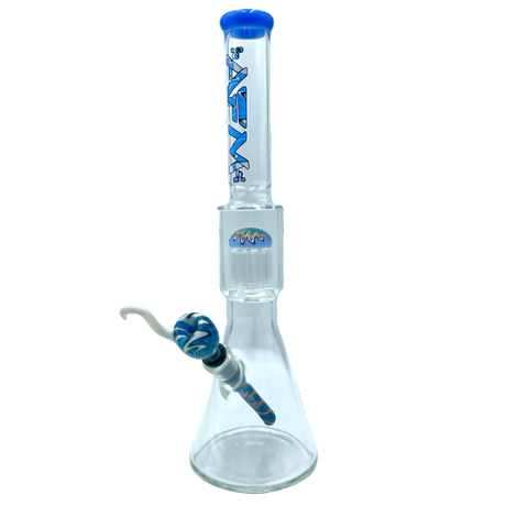 AFM The Reversal Tree Color Lip Beaker Bong in Blue - 18" with Tree Percolator